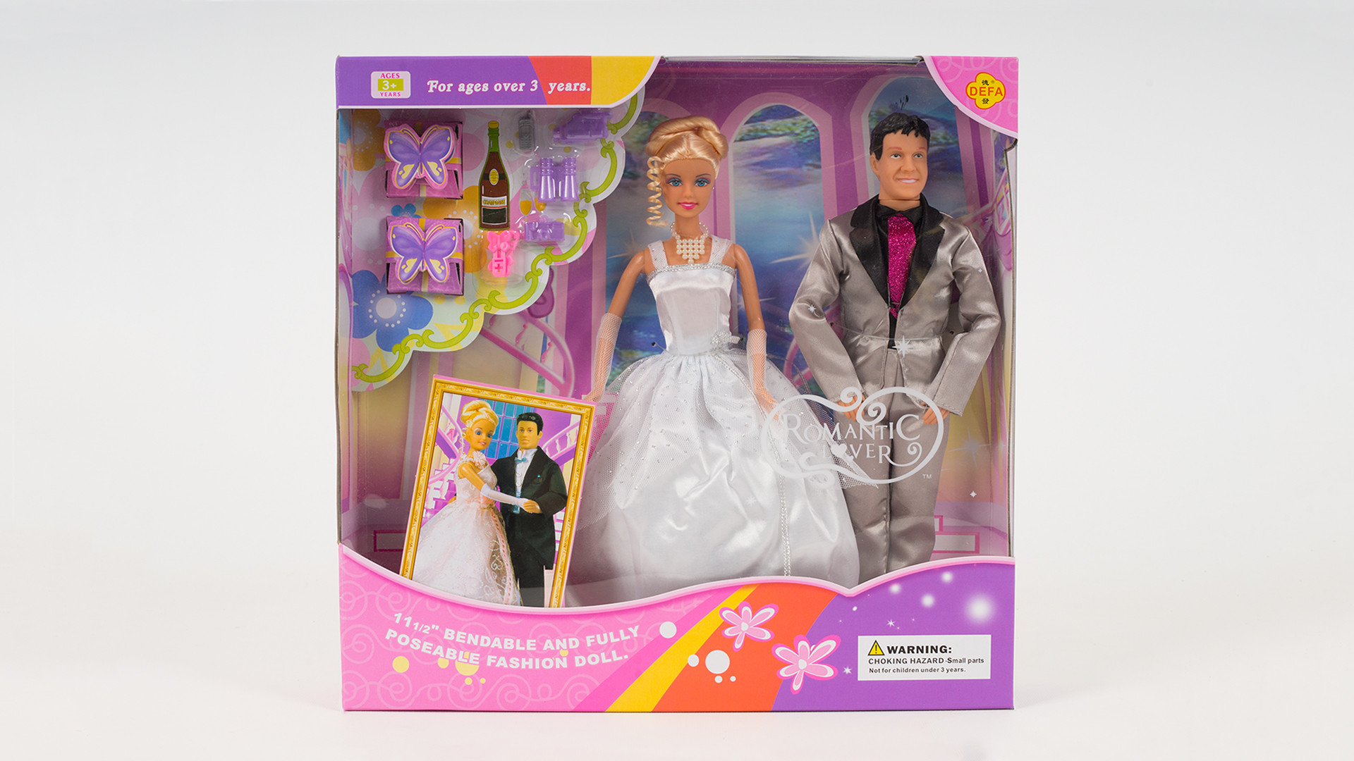 Игровой набор Defa Lucy "Жених и невеста" / Кукла Defa Lucy 20991 в свадебном платье с Кеном
Игровой набор Defa Lucy "Жених и невеста" / Кукла Defa Lucy 20991 в свадебном платье с Кеном