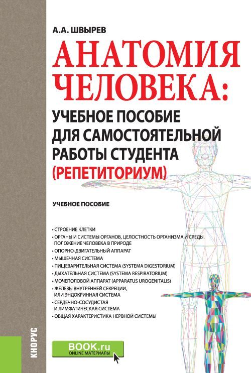 Анатомия человека. Учебное пособие для самостоятельной работы студента. Репетиториум 
Анатомия человека. Учебное пособие для самостоятельной работы студента. Репетиториум