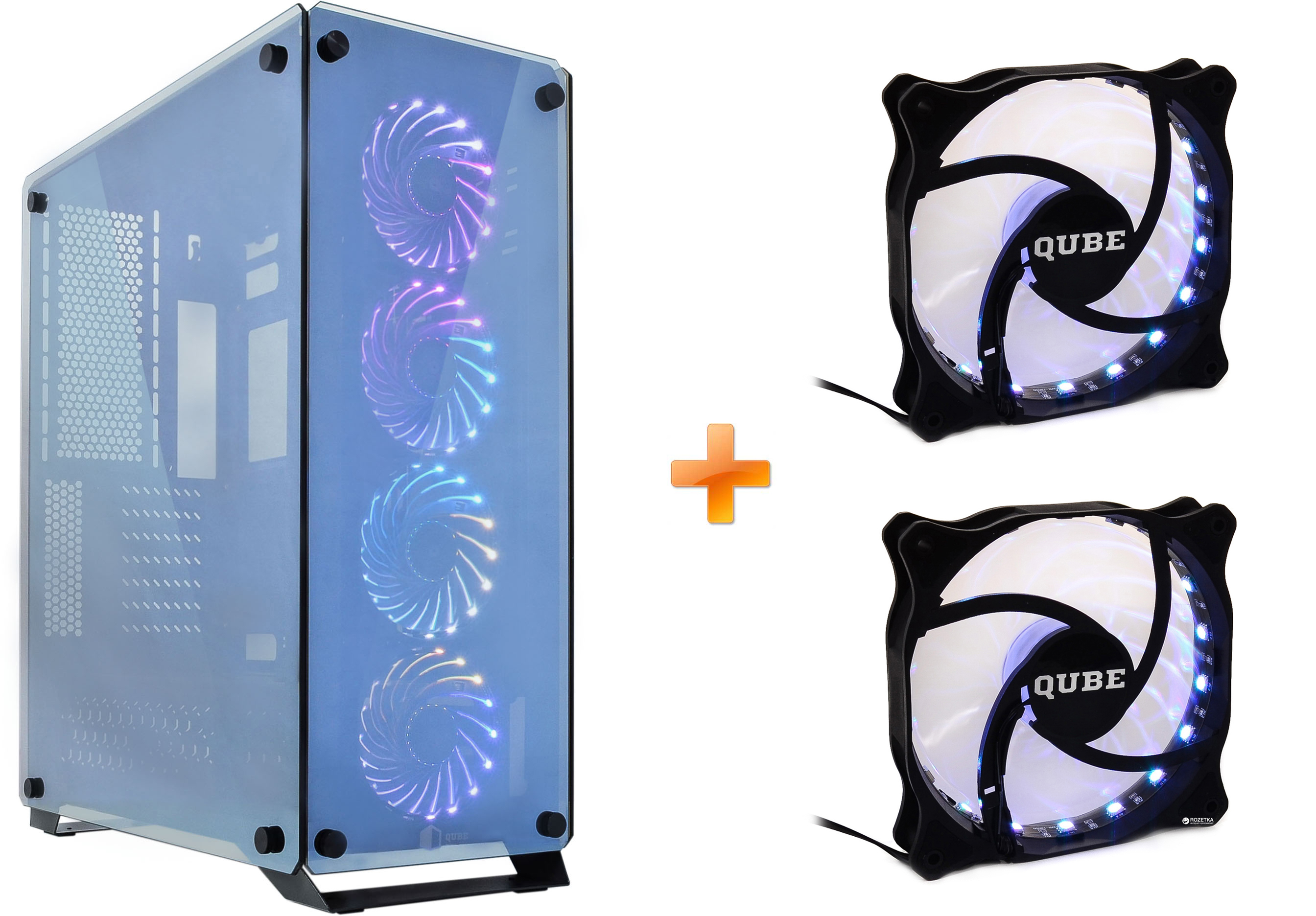 Корпус QUBE Armor Black (QBT97_FMNU4) + 2 кулера QUBE Armor RGB 256C (QB-ARMOR-120-18)
Корпус QUBE Armor Black (QBT97_FMNU4) + 2 кулера QUBE Armor RGB 256C (QB-ARMOR-120-18)