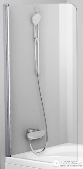 Шторка для ванны RAVAK CVSK1 160/170 Transparent 7QLS0C00Y1 полированный алюминий левосторонняя
Шторка для ванны RAVAK CVSK1 160/170 Transparent 7QLS0C00Y1 полированный алюминий левосторонняя