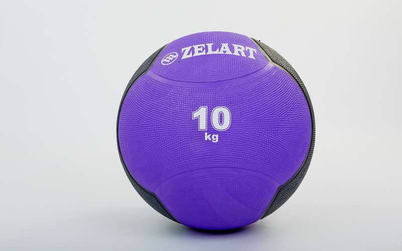 Мяч медицинский медбол Zelart Medicine Ball FI-5121-10 10кг (резина, d-28,5см, фиолетовый-черный)
Мяч медицинский медбол Zelart Medicine Ball FI-5121-10 10кг (резина, d-28,5см, фиолетовый-черный)