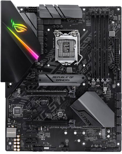 Материнская плата Asus ROG Strix B360-F Gaming (s1151, Intel B360, PCI-Ex16)
Материнская плата Asus ROG Strix B360-F Gaming (s1151, Intel B360, PCI-Ex16)