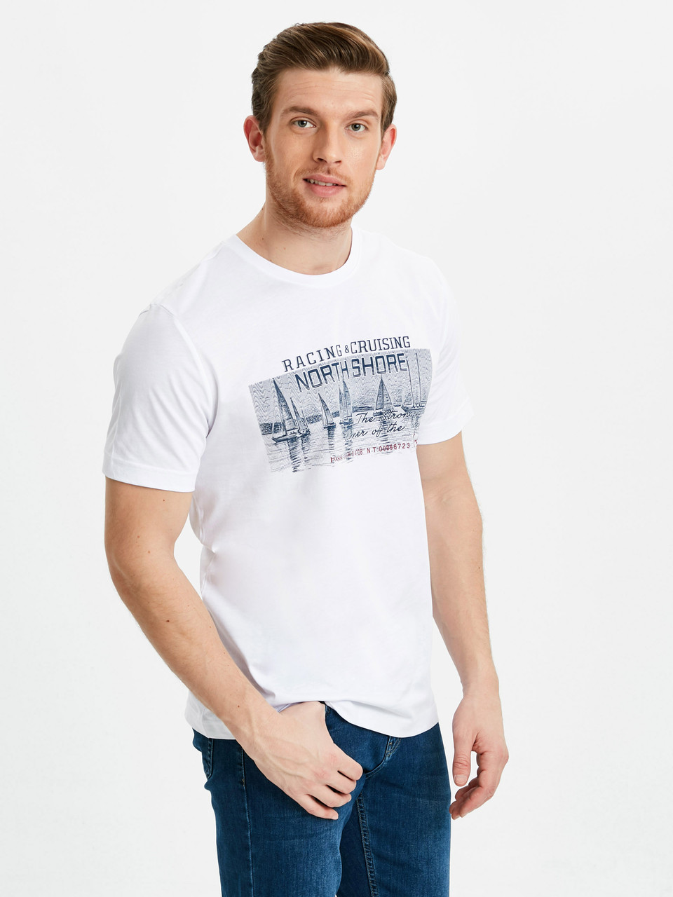Мужская футболка LC Waikiki Racing & Cruising North Shore Белая (LCW T-shirt -1789-5, Мужская футболка LC Waikiki Racing & Cruising North Shore 3XL Белая (LCW T-shirt -1789-5)
Мужская футболка LC Waikiki Racing & Cruising North Shore Белая (LCW T-shirt -1789-5, Мужская футболка LC Waikiki Racing & Cruising North Shore 3XL Белая (LCW T-shirt -1789-5)