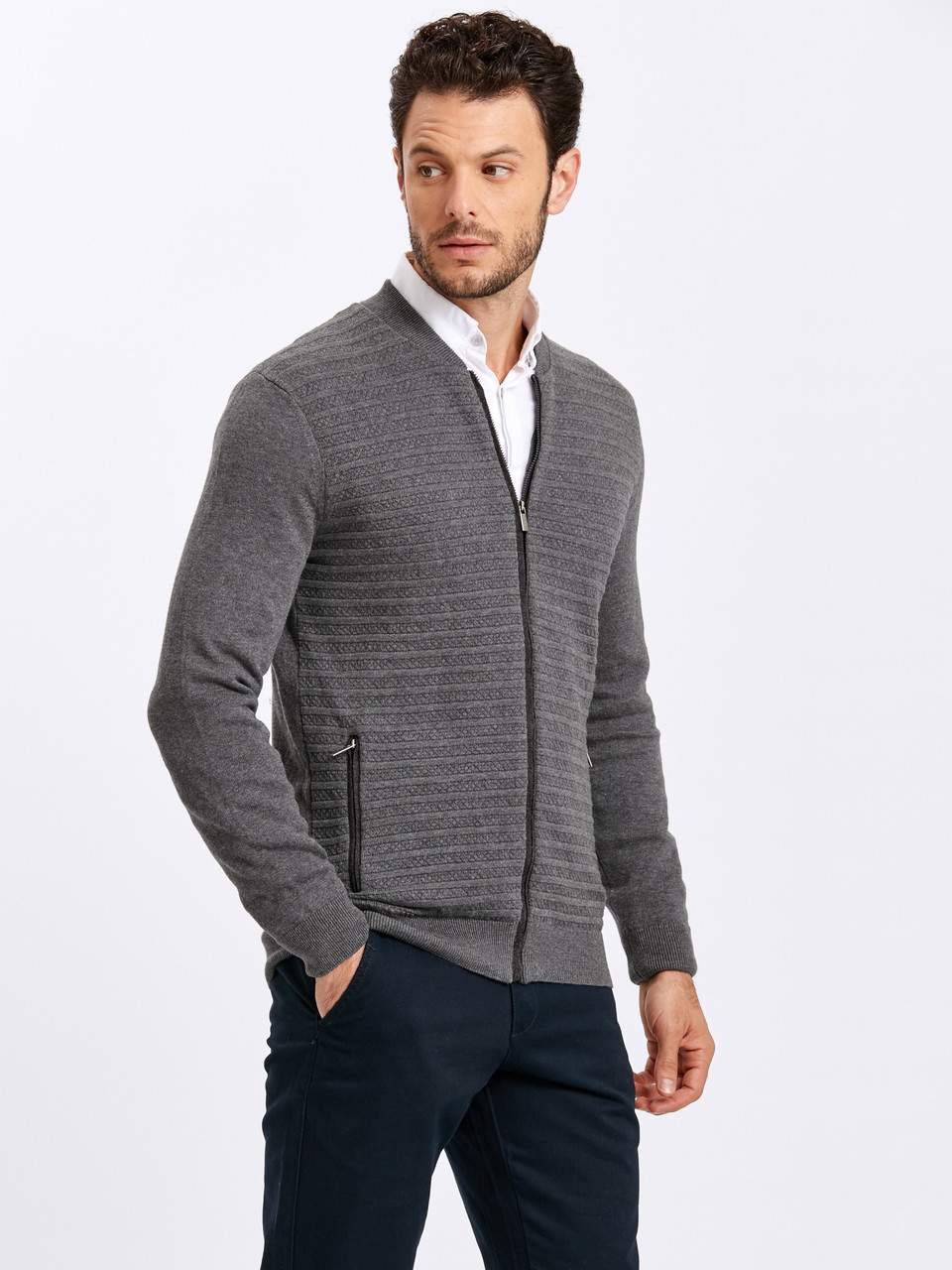 Мужская кофта LC Waikiki фактурной вязки Серая (LCWKnitwear-1749-1, Мужская кофта LC Waikiki фактурной вязки M Серая (LCWKnitwear-1749-1)
Мужская кофта LC Waikiki фактурной вязки Серая (LCWKnitwear-1749-1, Мужская кофта LC Waikiki фактурной вязки M Серая (LCWKnitwear-1749-1)