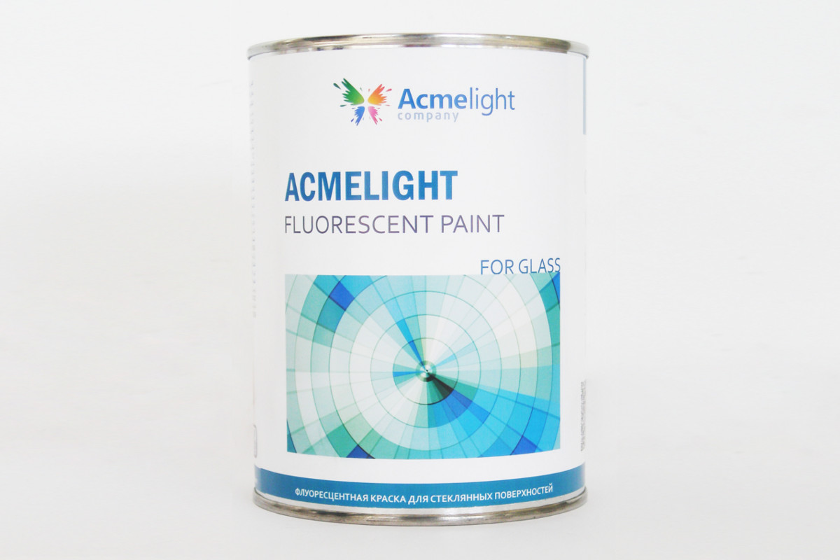 Флуоресцентная краска для стекла Acmelight Fluorescent paint for Glass желтая 1,5 л
Флуоресцентная краска для стекла Acmelight Fluorescent paint for Glass желтая 1,5 л