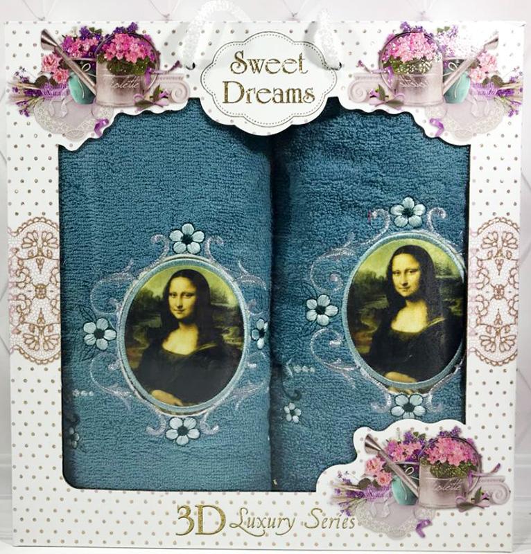Набор 2 махровых полотенца Sweet Dreams "Джоконда" (50х90 и 70х140см) темно-бирюзовые
Набор 2 махровых полотенца Sweet Dreams "Джоконда" (50х90 и 70х140см) темно-бирюзовые