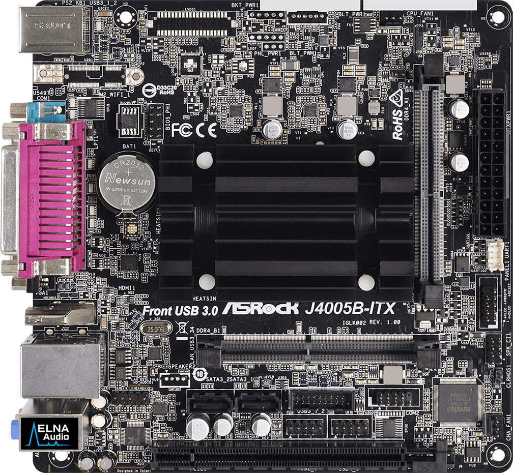 Материнская плата ASRock J4005B-ITX (Intel Celeron J4005, SoC, PCI-Ex16)
Материнская плата ASRock J4005B-ITX (Intel Celeron J4005, SoC, PCI-Ex16)