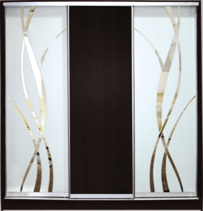 Шкаф купе Luxe Studio Стандарт-1 ДСП/Зеркало с Пескоструем-8 2200x2300x600 трехдверный
Шкаф купе Luxe Studio Стандарт-1 ДСП/Зеркало с Пескоструем-8 2200x2300x600 трехдверный