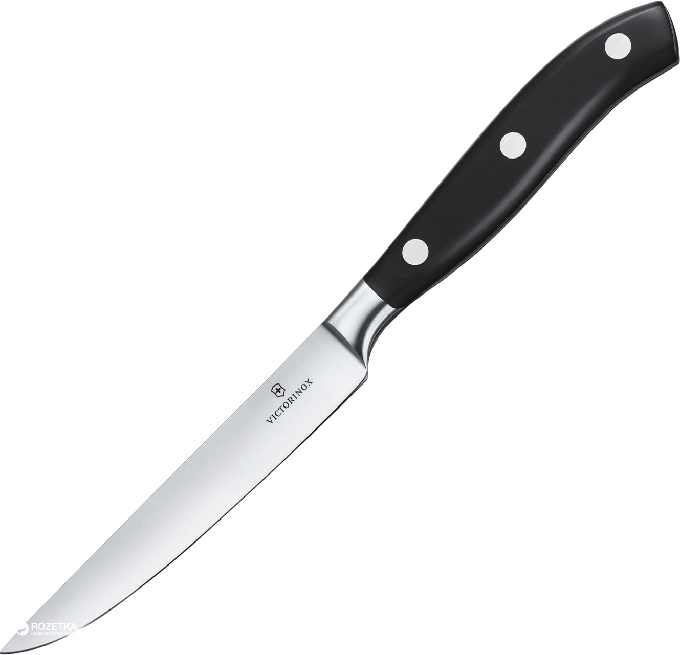 Профессиональный нож Victorinox Forged Steak Grand Maitre для стейка 12 см Черный (7.7203.12G)
Профессиональный нож Victorinox Forged Steak Grand Maitre для стейка 12 см Черный (7.7203.12G)
