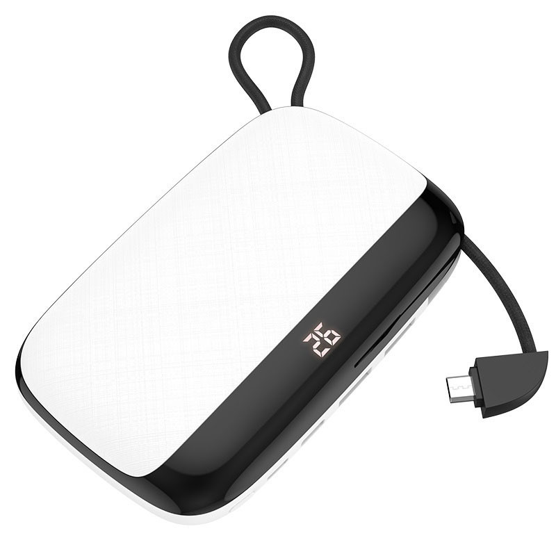 Портативное зарядное устройство Power Bank Hoco S29 for MicroUSB 10000 mAh Белый
Портативное зарядное устройство Power Bank Hoco S29 for MicroUSB 10000 mAh Белый