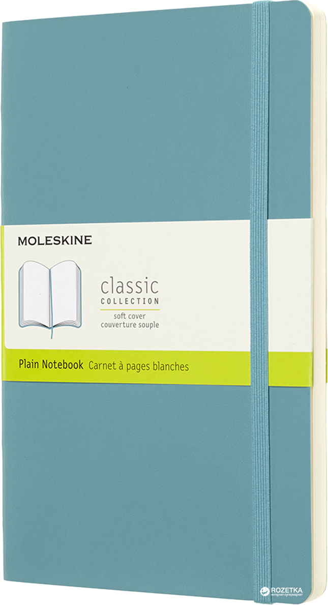 Записная книга Moleskine Classic 13 х 21 см 192 страниц без линовки, мягкая обложка Океанский синий (8058341715529)
Записная книга Moleskine Classic 13 х 21 см 192 страниц без линовки, мягкая обложка Океанский синий (8058341715529)