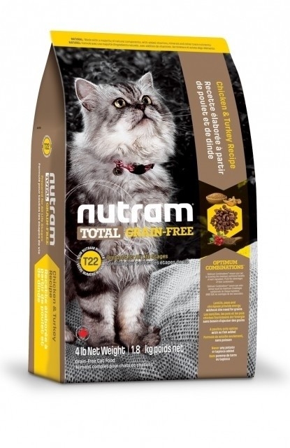 Сухой корм Nutram T22 Turkey & Chiken Cat для взрослых котов со вкусом курицы и индейки 1,13 кг
Сухой корм Nutram T22 Turkey & Chiken Cat для взрослых котов со вкусом курицы и индейки 1,13 кг