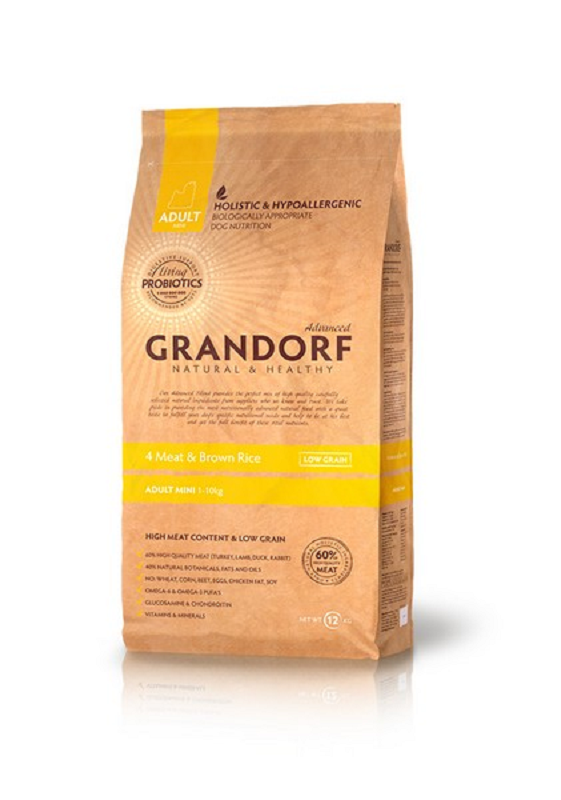 Сухой корм для собак Grandorf Living Probiotics 4 Meat & Brown Rice Mini 1 кг (7023)
Сухой корм для собак Grandorf Living Probiotics 4 Meat & Brown Rice Mini 1 кг (7023)