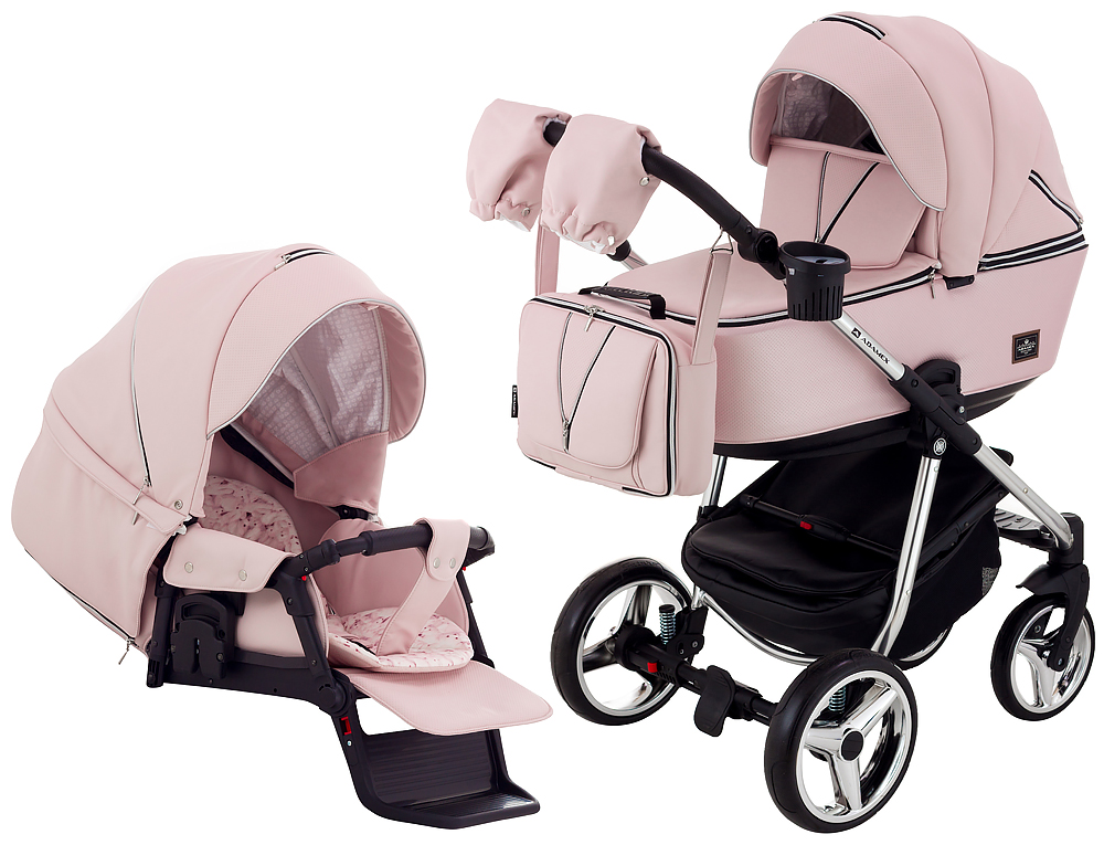 Коляска 2 в 1 Adamex Sierra Polar (Chrome) кожа 100% SR331 светло-розовый (пудра) перламутр (120685)
Коляска 2 в 1 Adamex Sierra Polar (Chrome) кожа 100% SR331 светло-розовый (пудра) перламутр (120685)