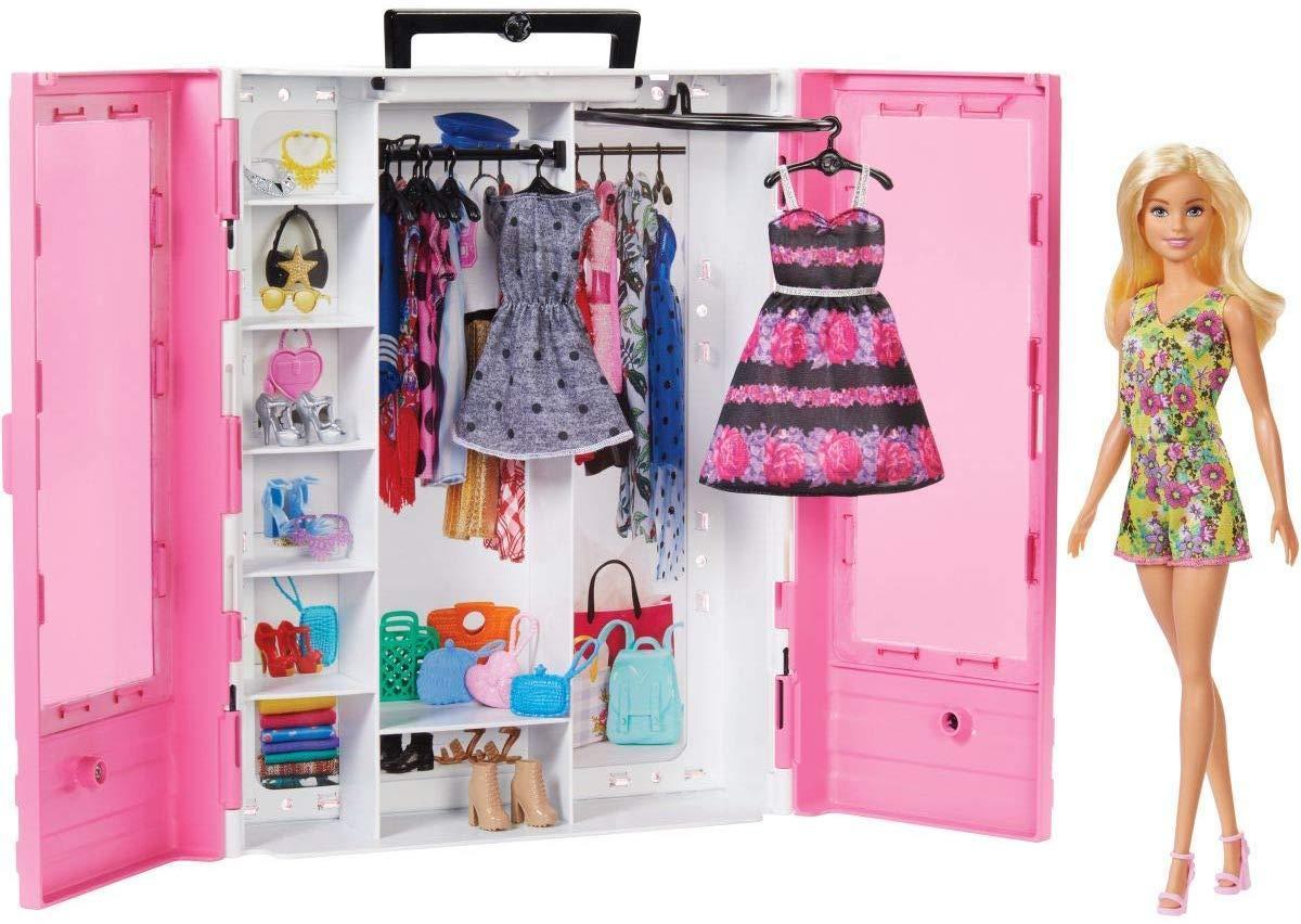 Игровой набор шкаф чемодан с куклой Барби Barbie Fashionistas Ultimate Closet Doll and Accessories
Игровой набор шкаф чемодан с куклой Барби Barbie Fashionistas Ultimate Closet Doll and Accessories