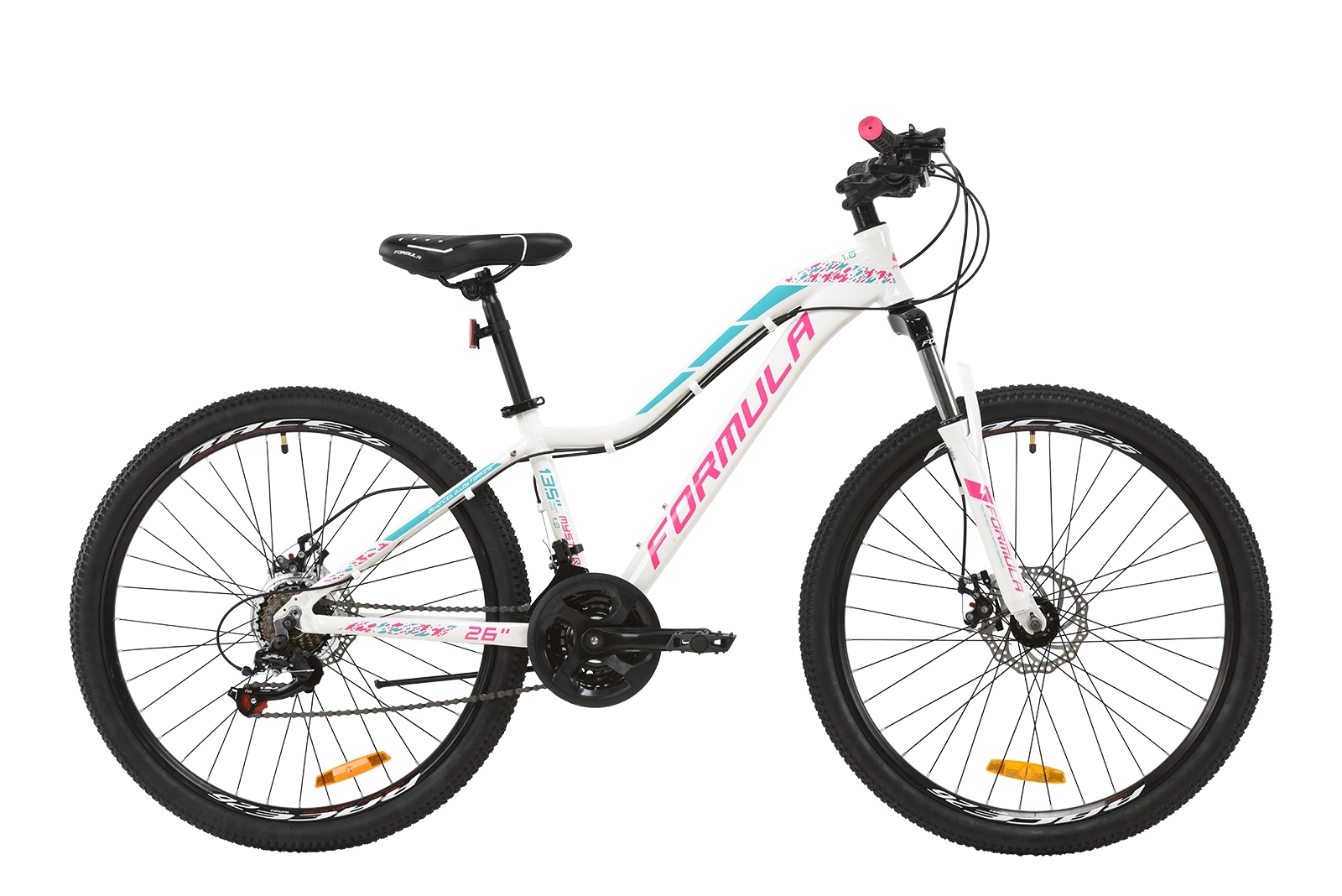 Велосипед AL 26" Formula MYSTIQUE 1.0 AM DD рама-16" бело-малиновый с бирюзовым 2020 (OPS-FR-26-364)
Велосипед AL 26" Formula MYSTIQUE 1.0 AM DD рама-16" бело-малиновый с бирюзовым 2020 (OPS-FR-26-364)