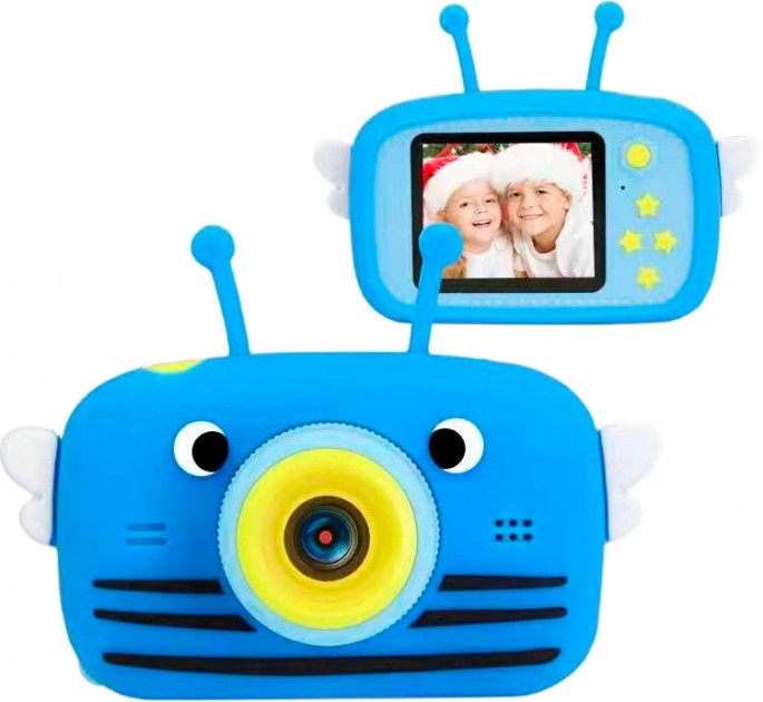 Детская Фото видео камера Smart Kids Funny Bee Plus Противоударный Фотоаппарат Full HD 1920x1080P Blue (71465987967-DPZ)
Детская Фото видео камера Smart Kids Funny Bee Plus Противоударный Фотоаппарат Full HD 1920x1080P Blue (71465987967-DPZ)
