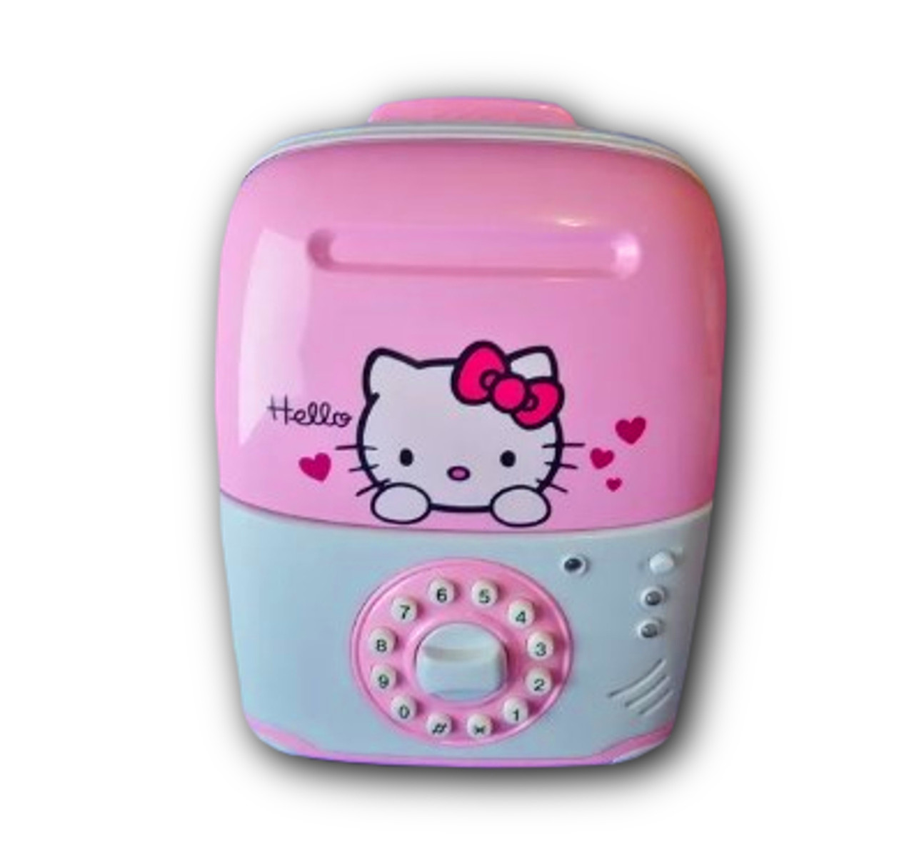 Электронная копилка сейф Hello Kitty с кодовым замком / детская копилка на батарейках Хелло Китти
Электронная копилка сейф Hello Kitty с кодовым замком / детская копилка на батарейках Хелло Китти