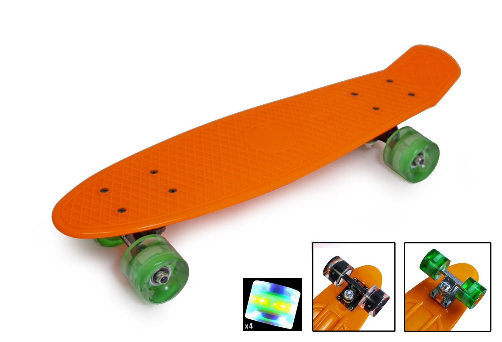 Скейтборд Пенни борд Penny Board 22 " Оранжевый Светящиеся колеса (SD 1996208152)
Скейтборд Пенни борд Penny Board 22 " Оранжевый Светящиеся колеса (SD 1996208152)