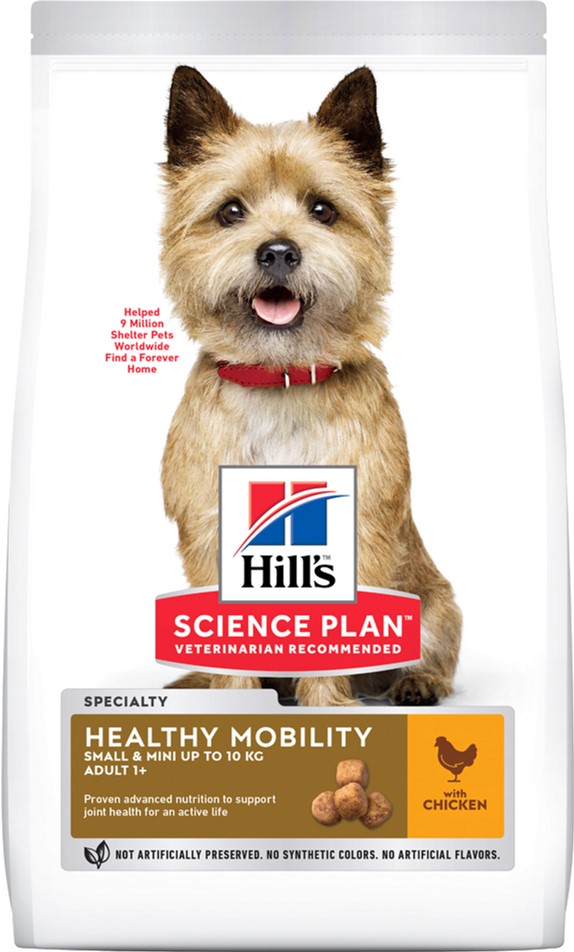 Сухой корм для суставов мини и малых пород собак Hill's Science Adult Healthy Mobility Small & Mini Chicken с курицей - 1.5 кг
Сухой корм для суставов мини и малых пород собак Hill's Science Adult Healthy Mobility Small & Mini Chicken с курицей - 1.5 кг