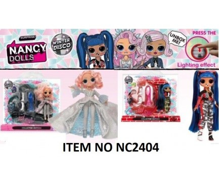 Игровой набор кукла NC2404 (PG1703) 2 вида микс, в кор – 17.5*9.5*22.5 см, р-р игрушки – 15(NC2404)
Игровой набор кукла NC2404 (PG1703) 2 вида микс, в кор – 17.5*9.5*22.5 см, р-р игрушки – 15(NC2404)