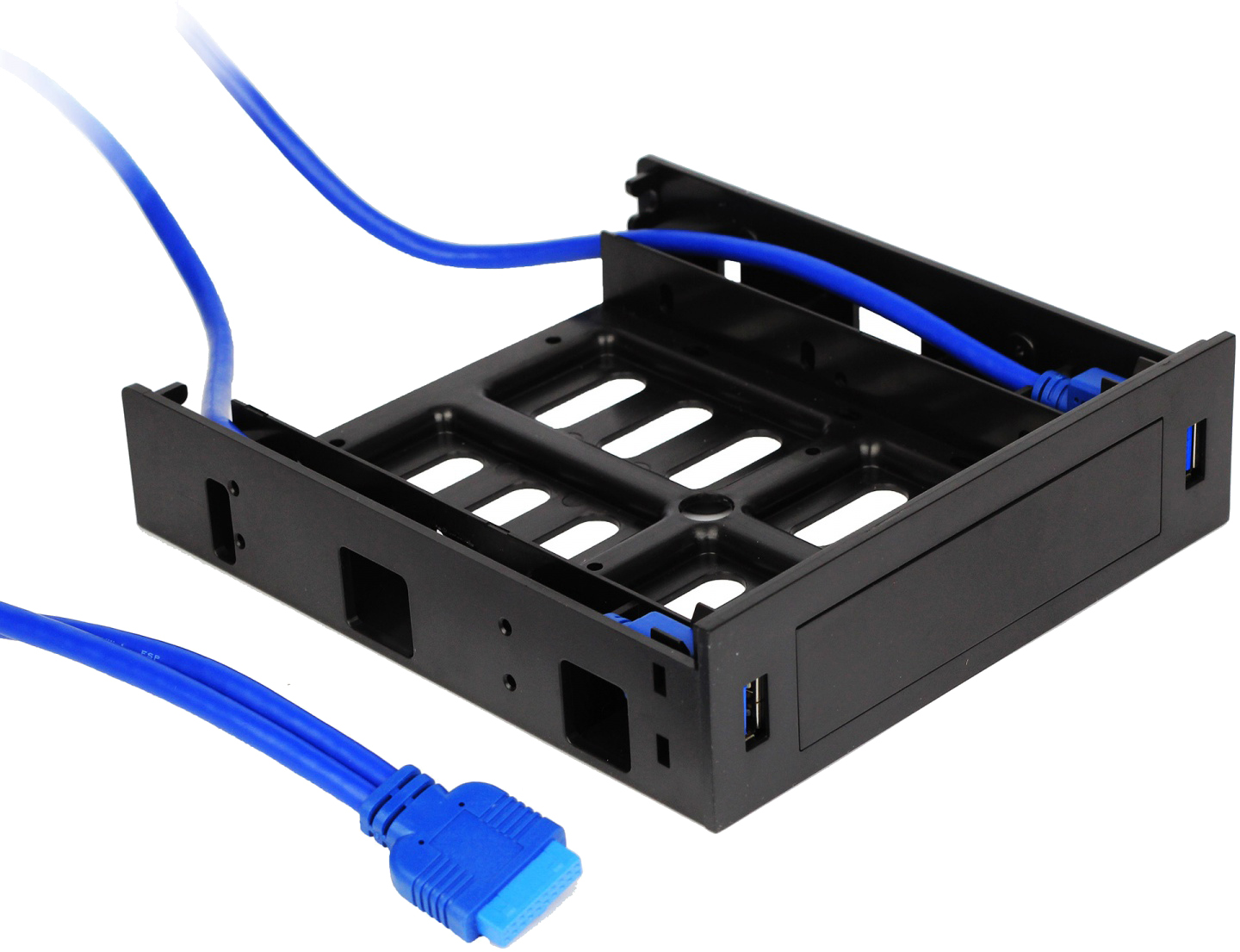 Кошик з портами Crown Micro USB 3.0 для зовнішнього відсіку 5.25" корпусу ПК (CMU3-B5)
Кошик з портами Crown Micro USB 3.0 для зовнішнього відсіку 5.25" корпусу ПК (CMU3-B5)
