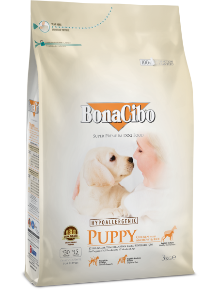 Сухой корм для щенков BonaCibo Puppy Chicken&Rice with Anchovy с мясом курицы, анчоусами и рисом 15 кг
Сухой корм для щенков BonaCibo Puppy Chicken&Rice with Anchovy с мясом курицы, анчоусами и рисом 15 кг