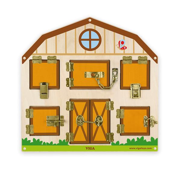 Игрушка настенная бизиборд Открой замок Viga Toys 44х44х3 см (igr0000909) Бежево-коричневый
Игрушка настенная бизиборд Открой замок Viga Toys 44х44х3 см (igr0000909) Бежево-коричневый