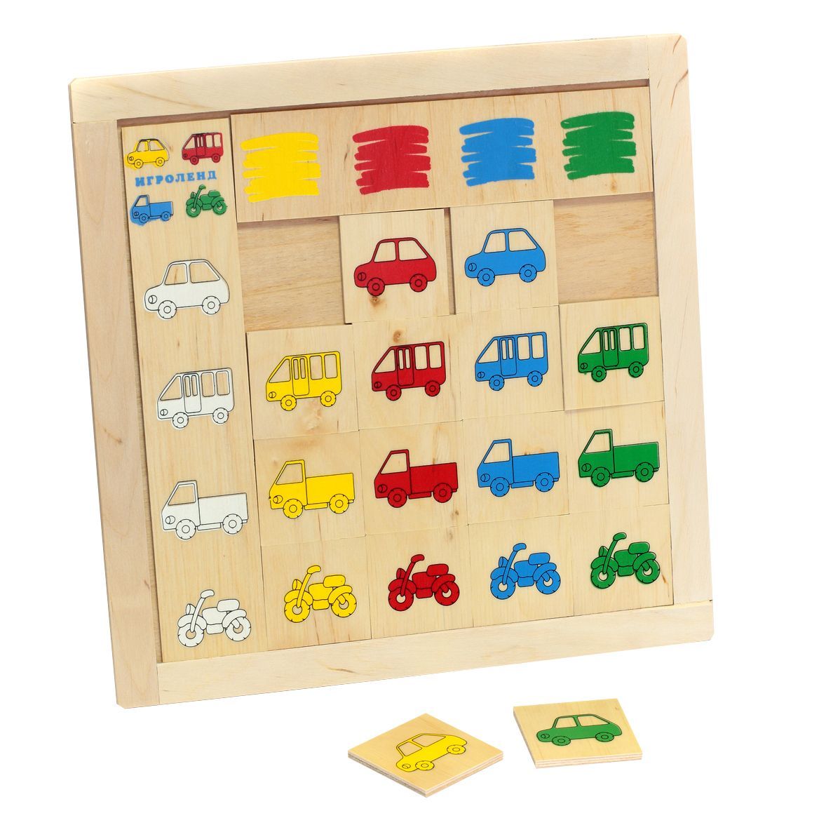 Игровой набор Найди гараж 18 деталей Lam Toys 27х27х0,9 см (det0001375) Разноцветный
Игровой набор Найди гараж 18 деталей Lam Toys 27х27х0,9 см (det0001375) Разноцветный