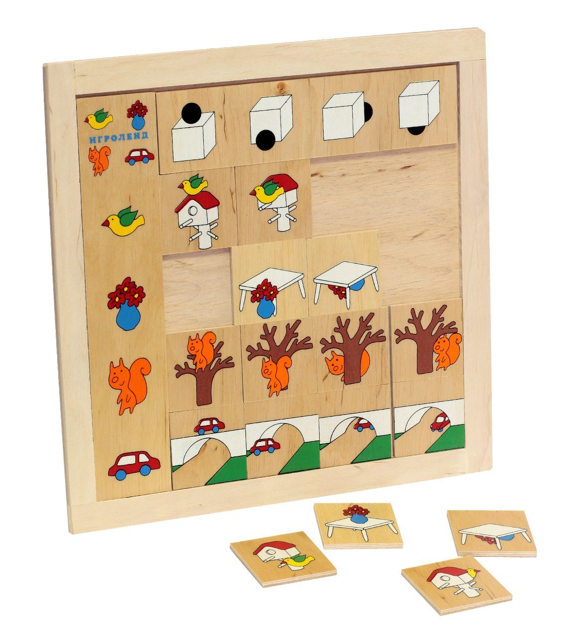 Игровой набор Размести в пространстве 18 деталей Lam Toys 27х27х0,9 см (det0001372) Разноцветный
Игровой набор Размести в пространстве 18 деталей Lam Toys 27х27х0,9 см (det0001372) Разноцветный