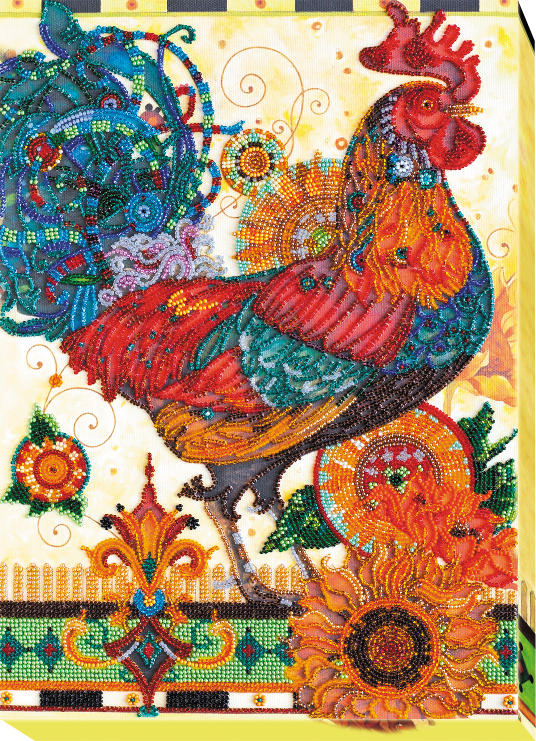 Набор для вышивки бисером Абрис Арт на натуральном художественном холсте Петух (AB-479)
Набор для вышивки бисером Абрис Арт на натуральном художественном холсте Петух (AB-479)