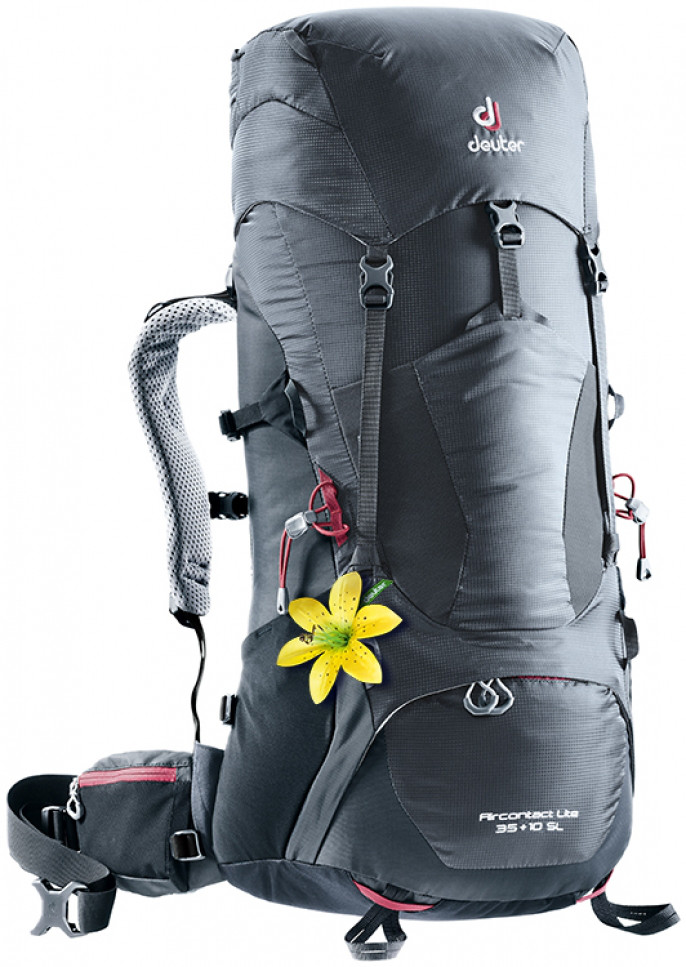 Рюкзак туристический Deuter Aircontact Lite 35+10 SL graphite-black (3340018 4701)
Рюкзак туристический Deuter Aircontact Lite 35+10 SL graphite-black (3340018 4701)