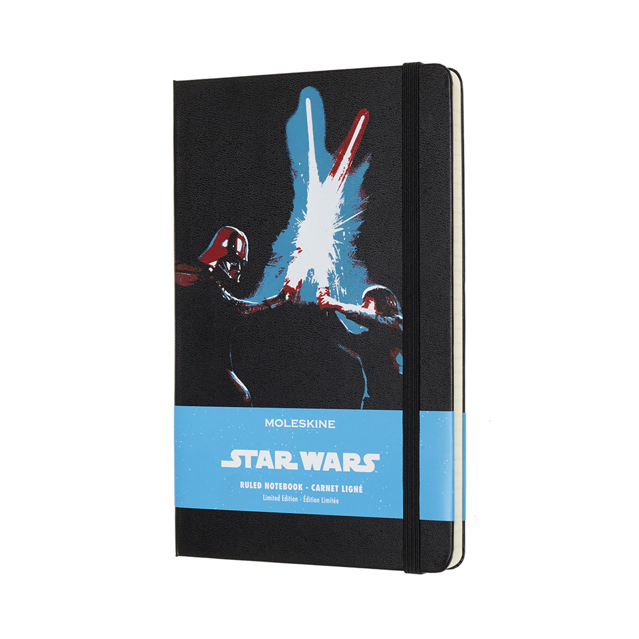 Блокнот Moleskine Limited Star Wars Средний (13х21 см) 240 страниц в Линейку Светловые мечи (8058341713488)
Блокнот Moleskine Limited Star Wars Средний (13х21 см) 240 страниц в Линейку Светловые мечи (8058341713488)