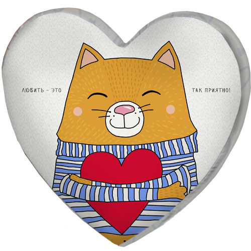 Подушка сердце 3D Presentville 40х40 см 000084423 
Подушка сердце 3D Presentville 40х40 см 000084423