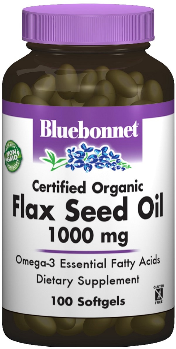 Жирные кислоты Bluebonnet Nutrition Органическое Льняное Масло 1000 мг 100 желатиновых капсул (743715009226)
Жирные кислоты Bluebonnet Nutrition Органическое Льняное Масло 1000 мг 100 желатиновых капсул (743715009226)