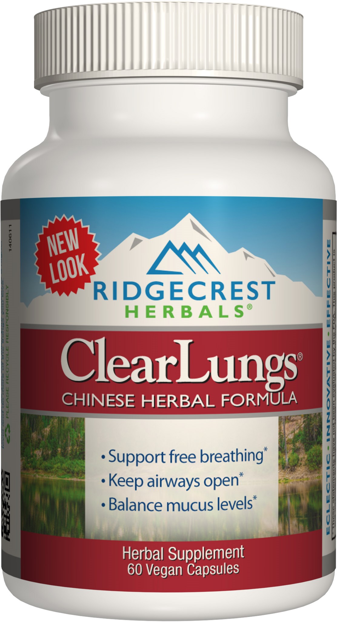 Натуральная добавка Ridgecrest Herbals Clear Lungs 60 гелевых капсул (355724001346)
Натуральная добавка Ridgecrest Herbals Clear Lungs 60 гелевых капсул (355724001346)