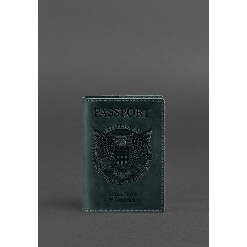 Кожаная обложка для паспорта с американским гербом BlankNote BN-OP-USA-iz Зеленая
Кожаная обложка для паспорта с американским гербом BlankNote BN-OP-USA-iz Зеленая