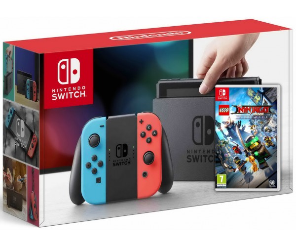 Nintendo Switch Neon Blue-Red + Игра Lego Ninjago Movie Video Game (русская версия)
Nintendo Switch Neon Blue-Red + Игра Lego Ninjago Movie Video Game (русская версия)
