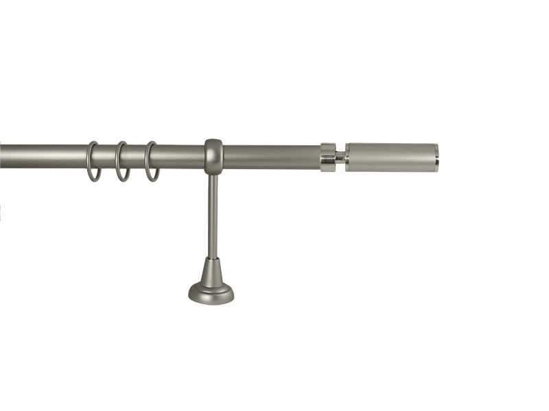 Карниз однорядный 19 мм Интегра 1,60м Серебро матовое/сталь ( 6694677110116 ) 
Карниз однорядный 19 мм Интегра 1,60м Серебро матовое/сталь ( 6694677110116 )