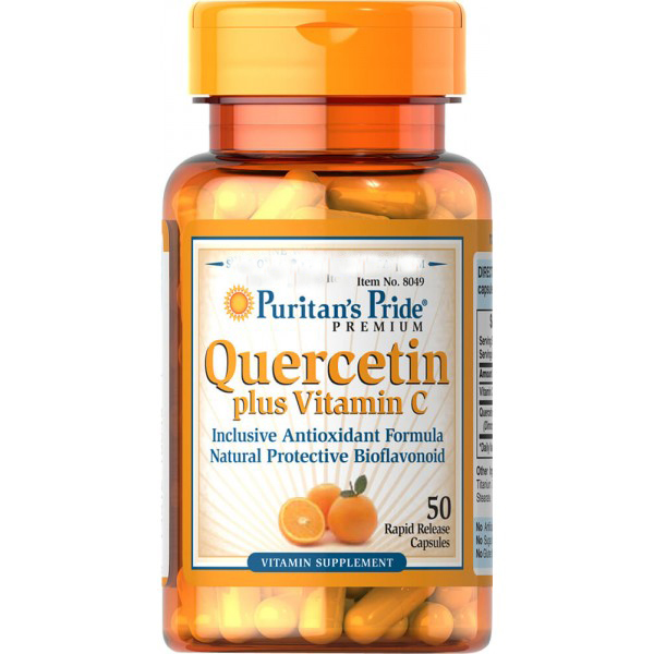 Специальный продукт Puritan's Pride Quercetin Plus Vitamin C 250 mg/700 mg 50 таблеток (4384302598)
Специальный продукт Puritan's Pride Quercetin Plus Vitamin C 250 mg/700 mg 50 таблеток (4384302598)