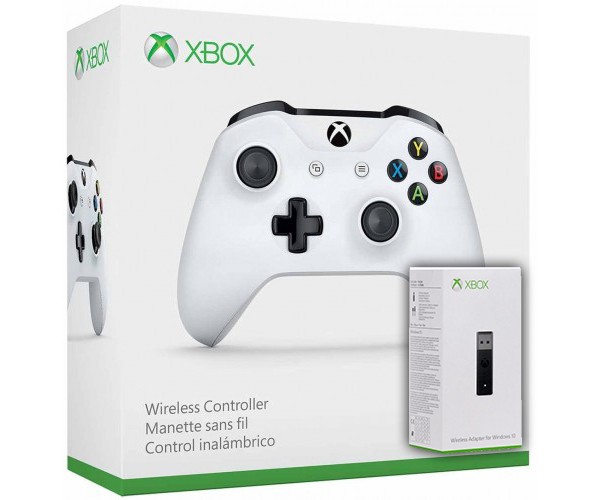 Microsoft Xbox One S Wireless Controller with Bluetooth (White) + Адаптер беспроводного геймпада для Windows (Upgrade Version) (Xbox One)
Microsoft Xbox One S Wireless Controller with Bluetooth (White) + Адаптер беспроводного геймпада для Windows (Upgrade Version) (Xbox One)