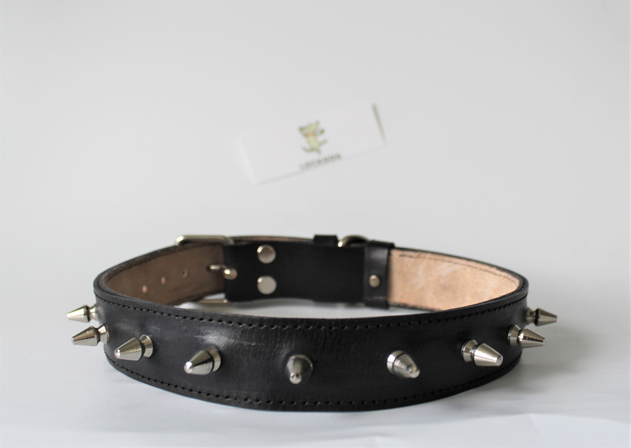Кожаный брутальный ошейник ручной работы Lockdog M (30-44 см) (zoo0000347) Черный
Кожаный брутальный ошейник ручной работы Lockdog M (30-44 см) (zoo0000347) Черный
