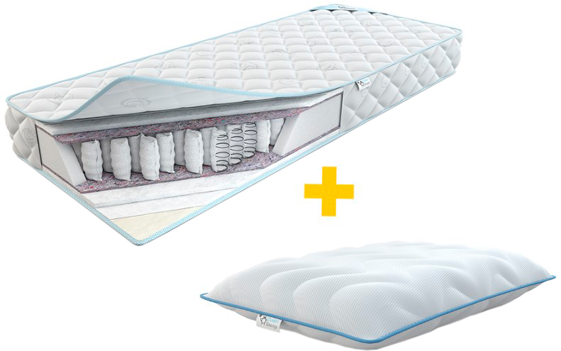 Матрас Sweet Sleep Eco night Мелодия 120x200 см + Подушка Sweet Sleep Eco night Latex Jazz 40x60 см
Матрас Sweet Sleep Eco night Мелодия 120x200 см + Подушка Sweet Sleep Eco night Latex Jazz 40x60 см