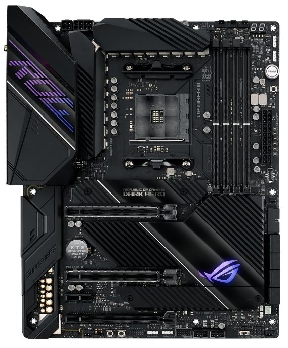 Материнcкая плата ASUS CROSSHAIR_VIII_DARK_HERO sAM4 X570 4xDDR4 PCIe 4.0 Wi-Fi BT ATX
Материнcкая плата ASUS CROSSHAIR_VIII_DARK_HERO sAM4 X570 4xDDR4 PCIe 4.0 Wi-Fi BT ATX