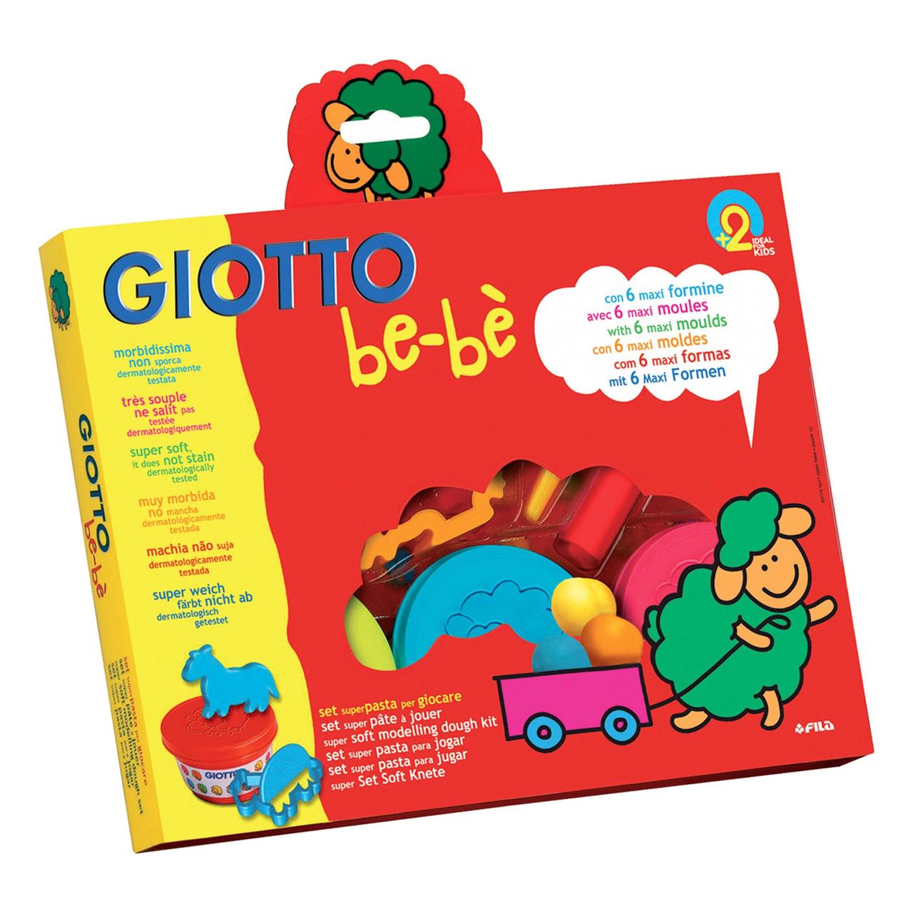 Набор для лепки GIOTTO BE-BE: масса для моделирования - 3 штх100 г, 6 формочек, стек и скалка (8000825460906)
Набор для лепки GIOTTO BE-BE: масса для моделирования - 3 штх100 г, 6 формочек, стек и скалка (8000825460906)