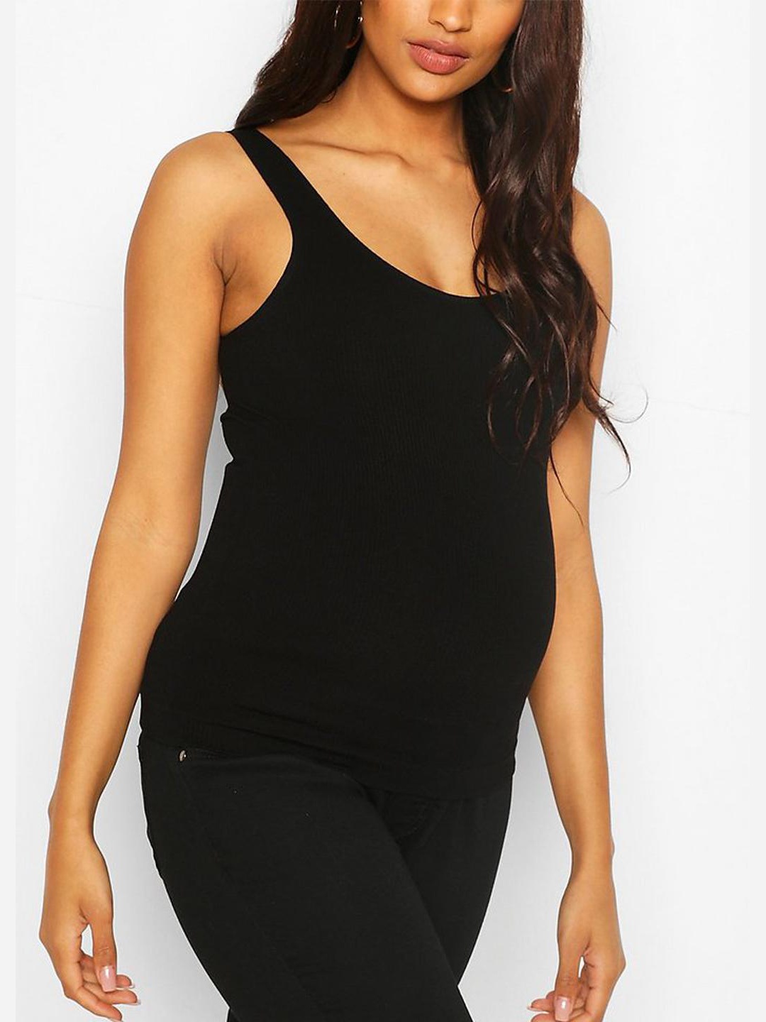 Майка для беременных Boohoo bzz45388a42 S Черная 
Майка для беременных Boohoo bzz45388a42 S Черная