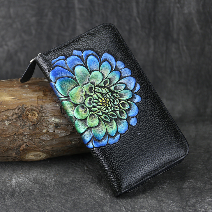 Кошелек женский ручной работы BlackOwl Zinnia Blue 101300260421 кожаный черный
Кошелек женский ручной работы BlackOwl Zinnia Blue 101300260421 кожаный черный