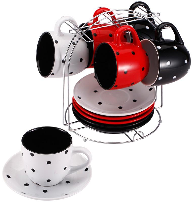 Чайный набор Wellberg Segafredo из 13 предметов WB-20119 
Чайный набор Wellberg Segafredo из 13 предметов WB-20119