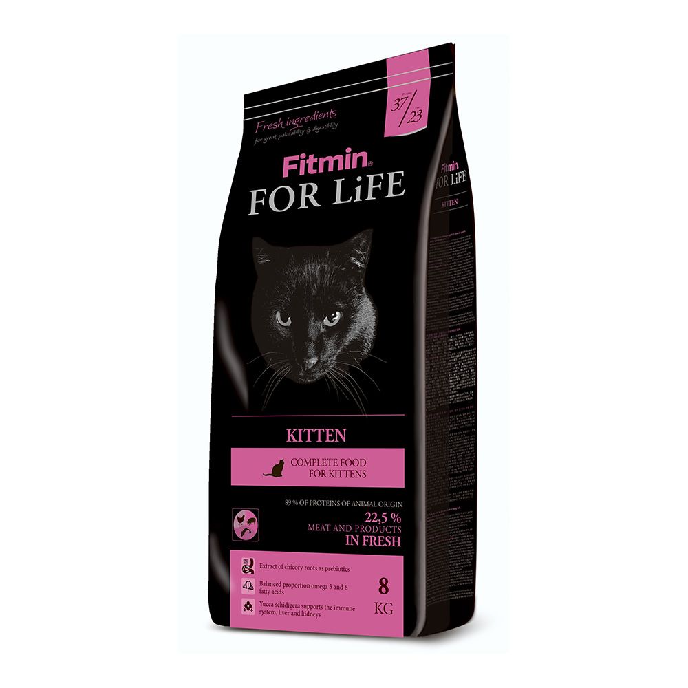 Fitmin cat For Life Kitten / комплексный крм для котят в возрасте до 12-ти месяцев, беременных и лактирующих кошек 8 кг (ПФ-22338)
Fitmin cat For Life Kitten / комплексный крм для котят в возрасте до 12-ти месяцев, беременных и лактирующих кошек 8 кг (ПФ-22338)