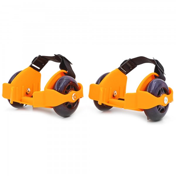 Ролики на пятку двухколесные с раздвижной системой Record Flashing Roller SK-166 Orange (PS00122)
Ролики на пятку двухколесные с раздвижной системой Record Flashing Roller SK-166 Orange (PS00122)